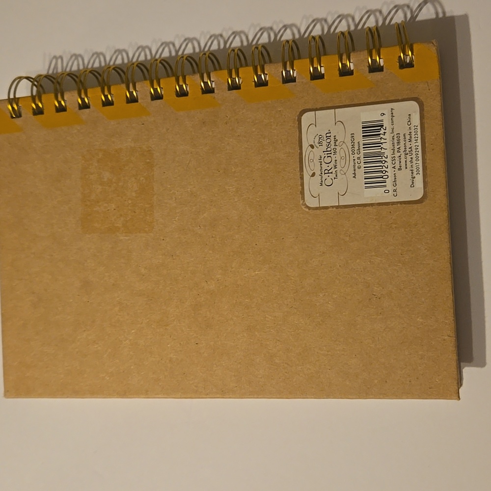 C R Gibson Adventure Log NEW - Picture 3 of 4